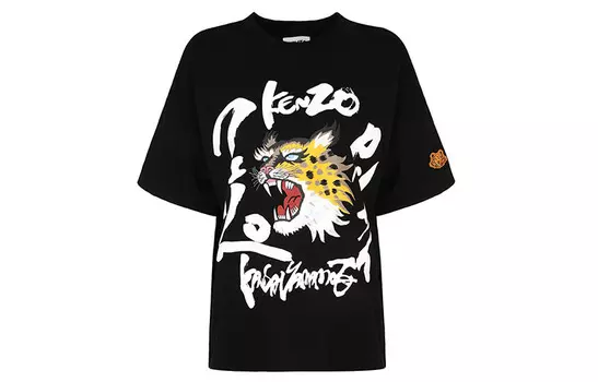 KENZO Женская футболка, цвет Black