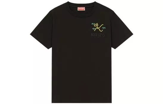 Футболка женская Kenzo x Nigo Tiger Tail Logo, черный