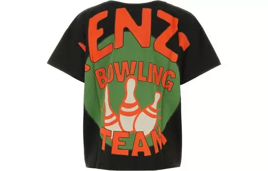 Футболка женская Kenzo Bowling Team, черный