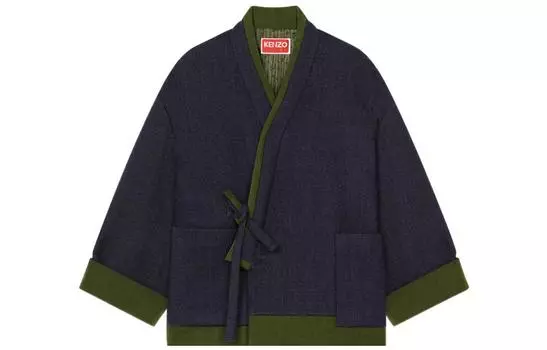 Куртка женская Kenzo x Nigo East Meets, синий / зеленый