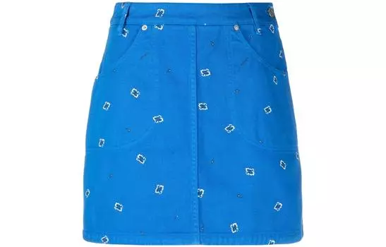 KENZO Женская повседневная юбка, цвет Blue