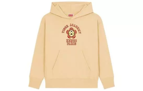 Толстовка женская Kenzo с принтом, бежевый