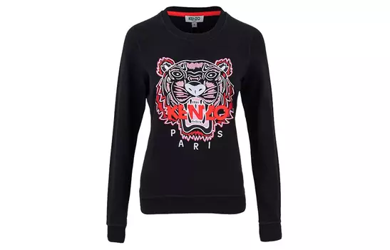 KENZO Женская толстовка, цвет Black
