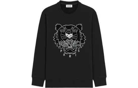 Толстовка Kenzo Paris женская, черный / белый