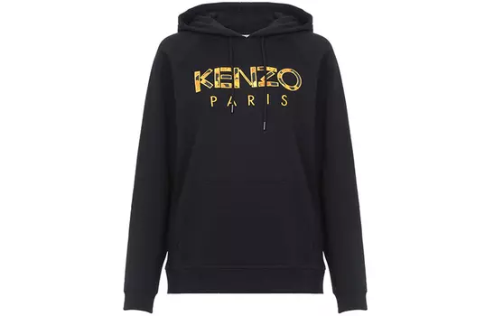 Толстовка женская Kenzo с карманом, черный