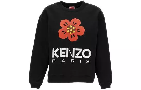 Толстовка женская Kenzo Boke-print, черный