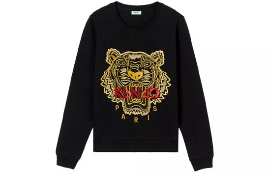 Толстовка женская Kenzo, черный / желтый / красный