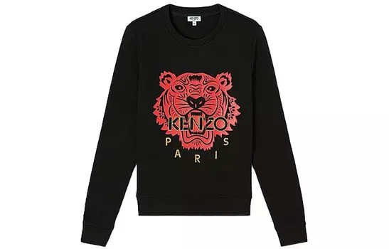 Толстовка женская Kenzo, черный / красный