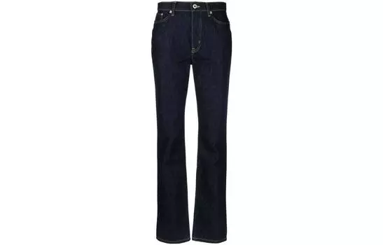Джинсы женские Kenzo Asagao Straight-leg, синий