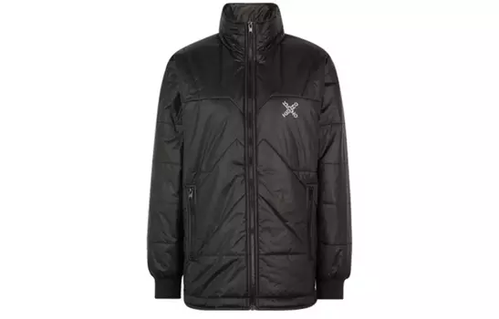 Пуховик женский Kenzo с карманами, черный