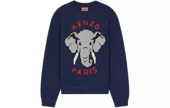 KENZO Женский свитер, цвет Blue