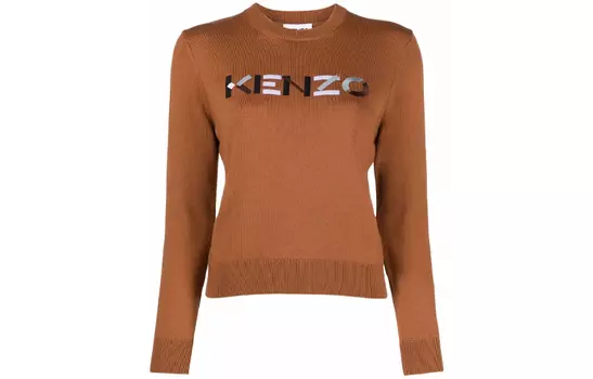 Свитер женский Kenzo, коричневый