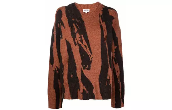 Свитер женский Kenzo, коричневый / черный