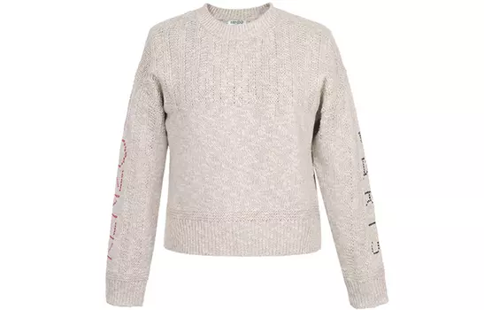 KENZO Женский трикотаж, цвет Beige/Gray
