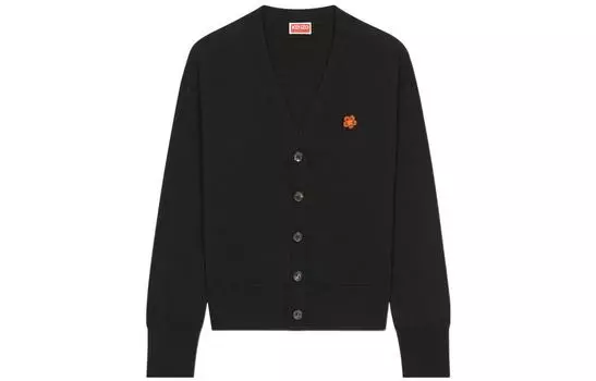 Кардиган женский Kenzo Boke Flower Embroidered, черный
