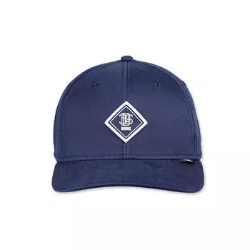 Кепка 6 Panel Snapback 6 Panel TrueFit 2.0 Матовый твил Унисекс DJINNS, темно-синий