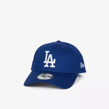 Кепка 9forty los angeles dodgers из хлопка с застежкой на спине New Era, цвет light royal/optic white