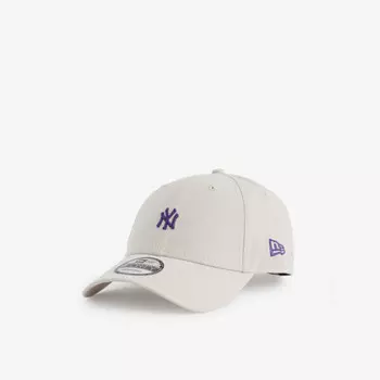 Кепка 9Forty mini logo new york yankees из переработанного полиэстера New Era, бежевый