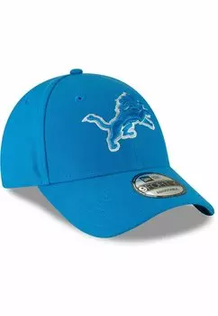 Кепка 9Forty Strapback Nfl League Detroit Lions New Era, небесно-голубая