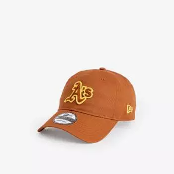 Кепка 9twenty oakland из хлопкового твила с вышивкой New Era, коричневый