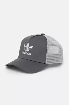 Кепка adidas Originals, серый