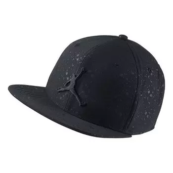 Кепка Air Jordan 5 Black Cement Black Baseball Cap, черный