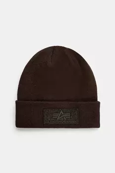 Кепка Альфа Индастриз Alpha Industries, коричневый