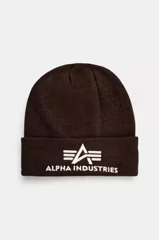 Кепка Альфа Индастриз Alpha Industries, коричневый