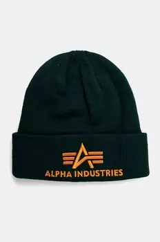 Кепка Альфа Индастриз Alpha Industries, зеленый