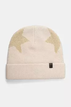 Кепка AllSaints из смесовой шерсти, бежевый