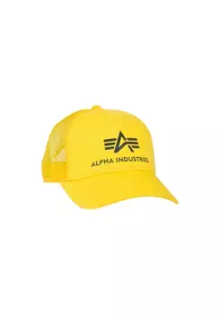 Кепка Alpha Industries Trucker "Аксессуары Alpha Industries - Головной убор Базовая кепка дальнобойщика", цвет Prime Yellow