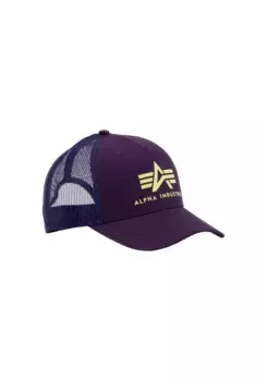 Кепка Alpha Industries Trucker "Аксессуары Alpha Industries - Головной убор Базовая кепка дальнобойщика", цвет Plum