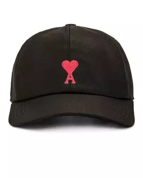 Кепка Ami Adc Embroidery, черный