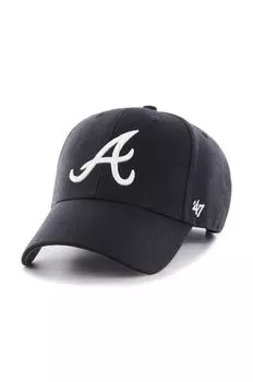 Кепка Atlanta Braves 47 brand, черный