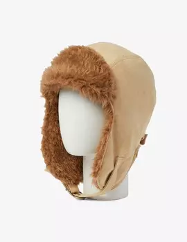 Кепка-авиатор Rinascente, бежевый