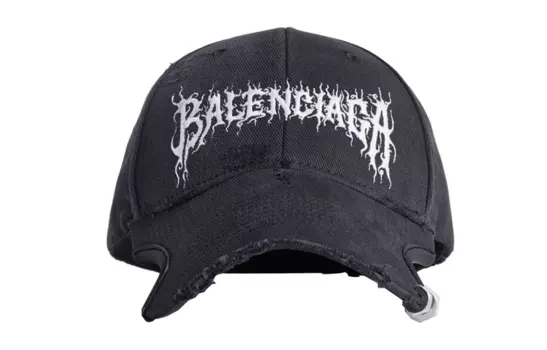 Кепка Balenciaga Unisex с логотипом, черный