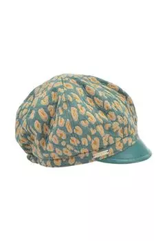 Кепка-баллон Leo из ткани 19076-0 SEEBERGER, цвет Bottle Bronze One Size