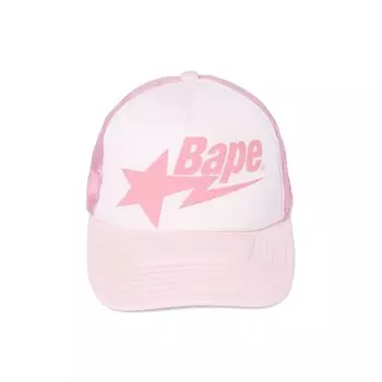Кепка BAPE Sta Mesh, Розовая