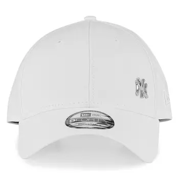 Кепка базовая с безупречным логотипом MLB New York Yankees 9Forty New Era, белый