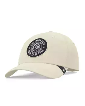 Кепка бежевая унисекс натуральная The Indian Face, бежевый