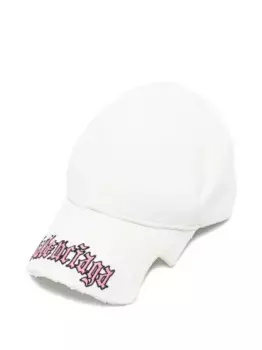 Кепка Blackletter Script с вышитым логотипом BALENCIAGA, белый