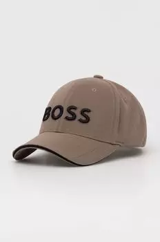 Кепка Boss Green, бежевый