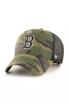 Кепка Бостон Ред Сокс 47 brand, зеленый