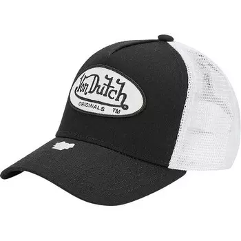 Кепка Bostonская Von Dutch, черно-белый