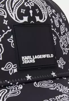 Кепка Box Logo Bandana Unisex Karl Lagerfeld, черная