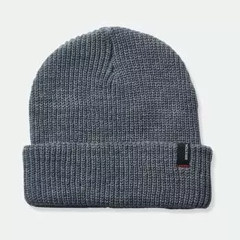 Кепка Brixton Heist Beanie, серый