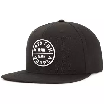 Кепка Brixton Oath III Snapback, черный