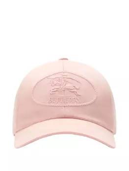 Кепка Burberry Equestrian Knight из габардина, розовый