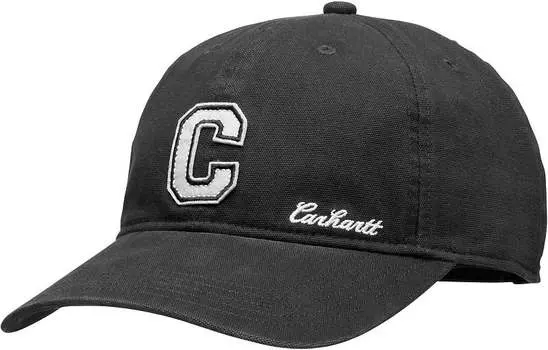 Кепка Carhartt C с нашивкой, черный