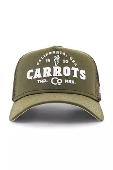 Кепка Carrots Trademark Trucker, оливковый